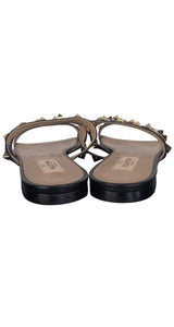 Sandalias Negras Tachas