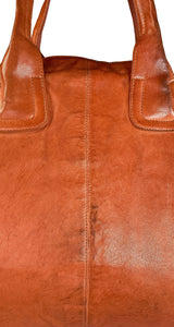 Cartera De Hombro Camel