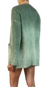 Sweater Verde Abierto