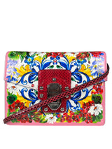 Cartera Mayólica Floral Lucia Y Fular De Seda