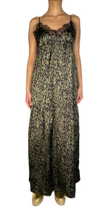 Vestido Maxi Animal Print