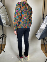 Blusa Bordado Multicolor