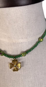 Collar Verde Trébol