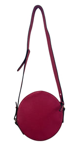 Bandolera Circular Fucsia