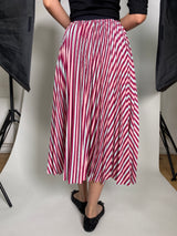 Falda Multicolor con Tablas