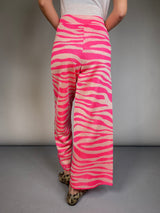 Pantalón Tejido Rosa