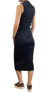 Vestido Negro Tejido