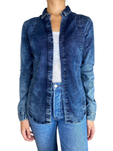 Blusa Azul Deslavada