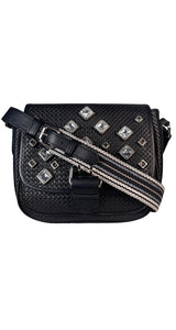 Bandolera Cuero Piedreria