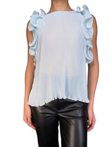 Blusa Verde Agua Traslucida