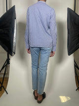 Blusa a Rayas Bordado