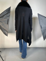 Sweater de Lana con Piel