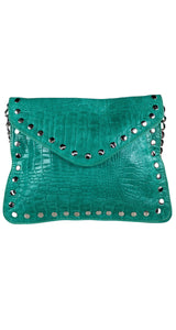 Bandolera Verde Tachas