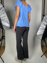 Blusa Celeste Vuelos