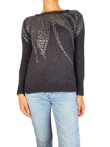 Sweater Negro Aplicaciones