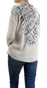 Sweater Gris Josefa Batik