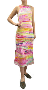 Vestido Seda Multicolor