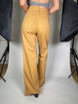 Pantalón Denim Café