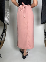 Falda Maxi Rosada