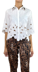 Blusa Bordado Blanco