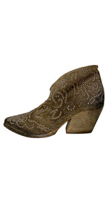 Botín Flat Ankle Mud