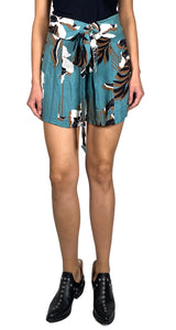 Shorts Verde Estampado
