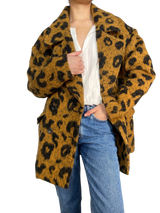 Abrigo Leopard Oversize