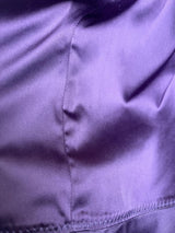 Vestido Morado Satinado