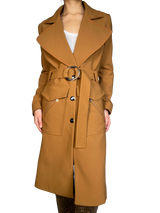 Abrigo Camel
