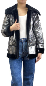 Chaqueta Plateado