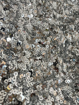 Vestido Lentejuelas Plateado