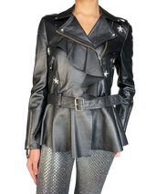 Chaqueta Cuero Estrellas