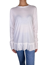 Polera Manga Larga con Vuelos