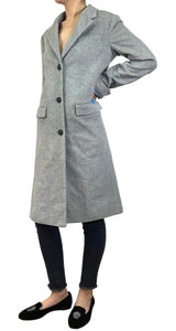 Abrigo Largo Gris