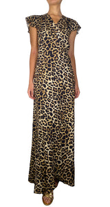 Vestido Wrap Animal Print