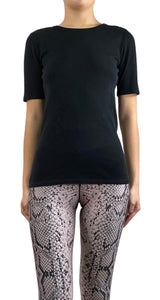 Polera Negra Perfect Fit