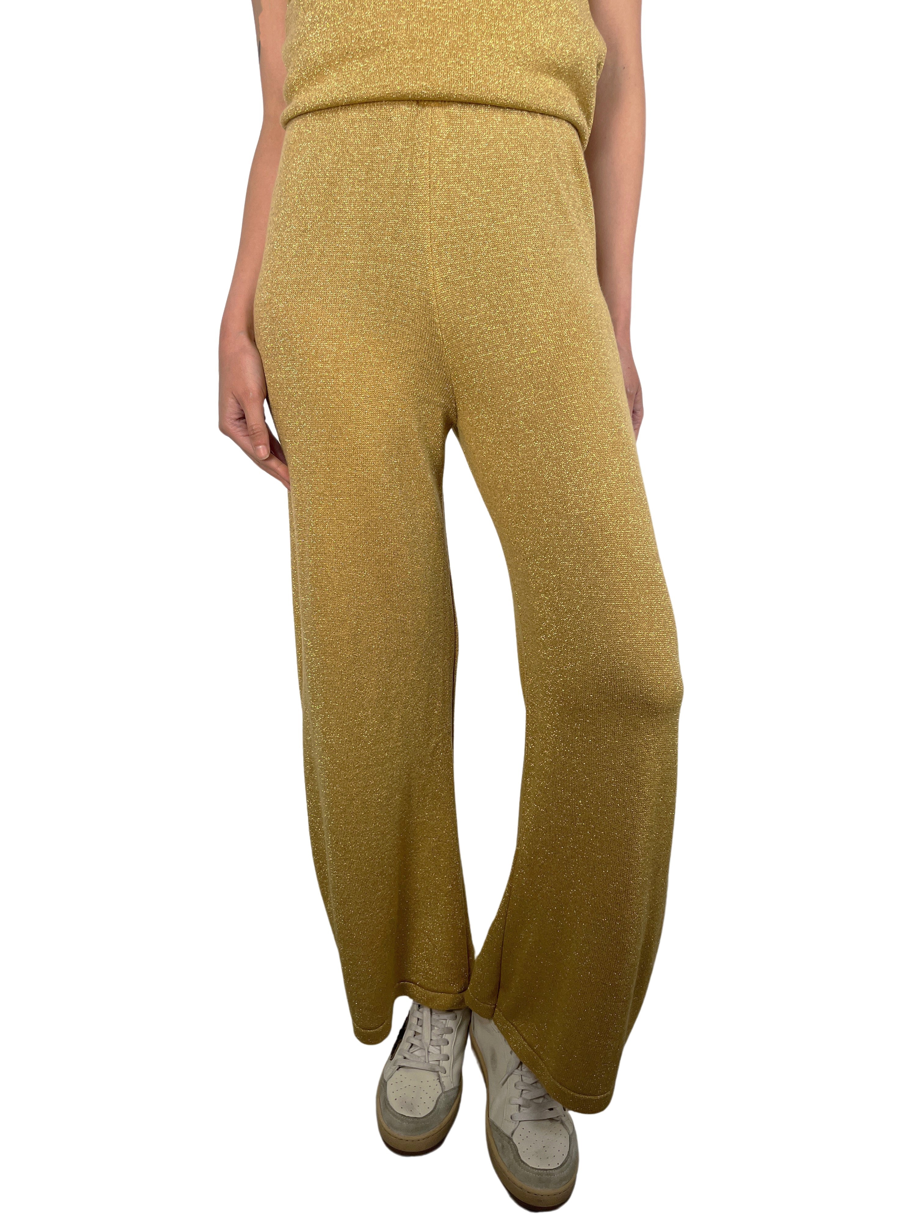 Pantalón Lasca Jacquard Lurex
