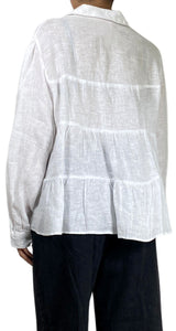 Blusa Blanca Lino