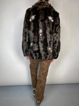 Abrigo Piel Sintética