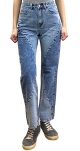 Pantalón Flora Azul