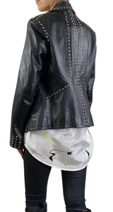 Chaqueta Charm Cuero Negro