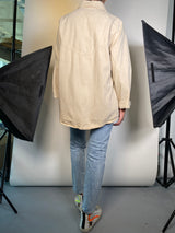 Sobrecamisa Denim Beige