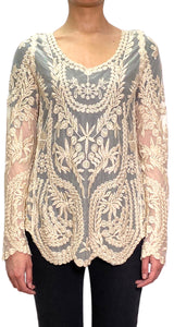 Blusa Traslúcida Karyn Coo By Alaniz