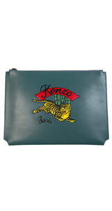 Clutch Tiger Verde Kenzo by Magma
