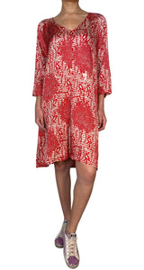 Vestido Mini Mangas 3/4