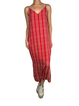Vestido Rosado Estampado