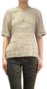 Blusa Lino Beige