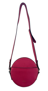 Bandolera Circular Fucsia
