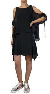 Vestido Negro Cut Out
