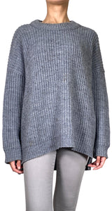 Sweater Gris Tejido